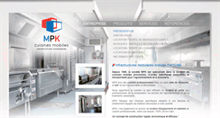 Desktop Screenshot of mpk-modulaire.com